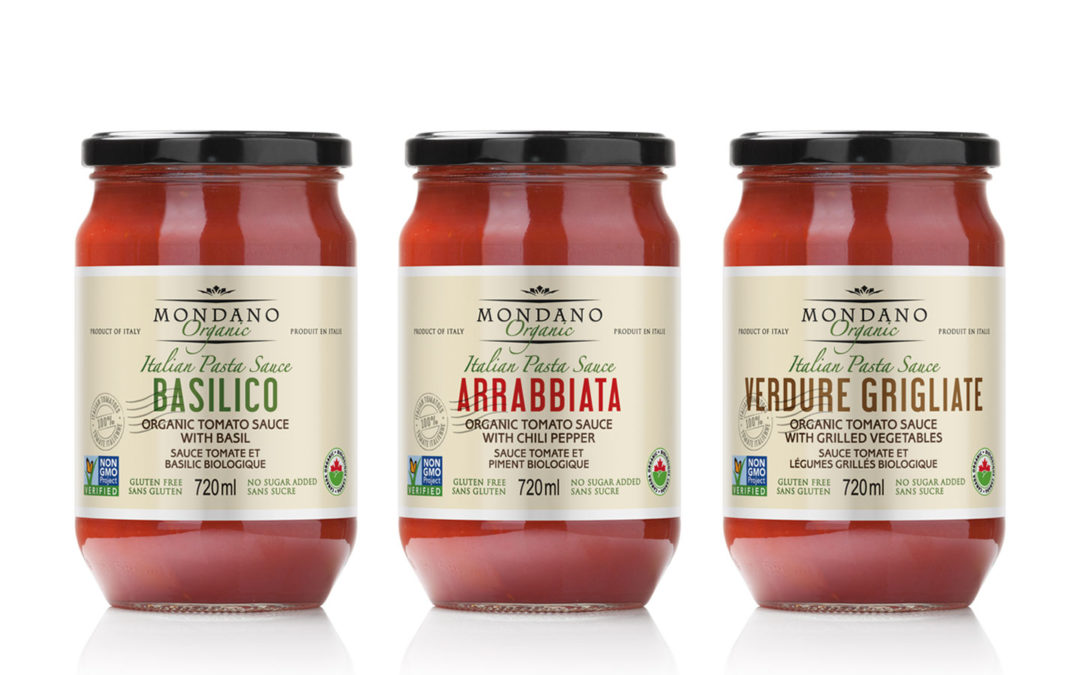 Mondano Organic Pasta Sauce